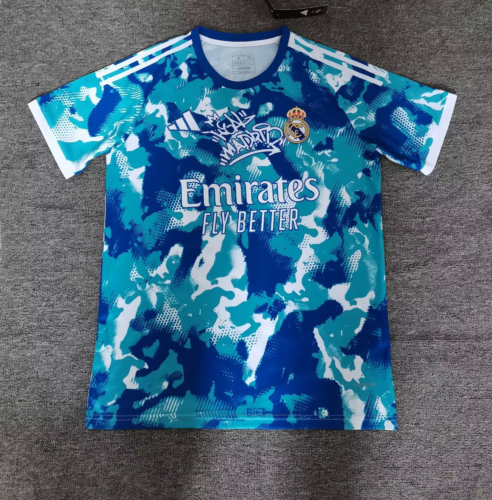 2025/2026 Real Madrid Special Edition Blue Football Shirt 1:1 Thai Qualit