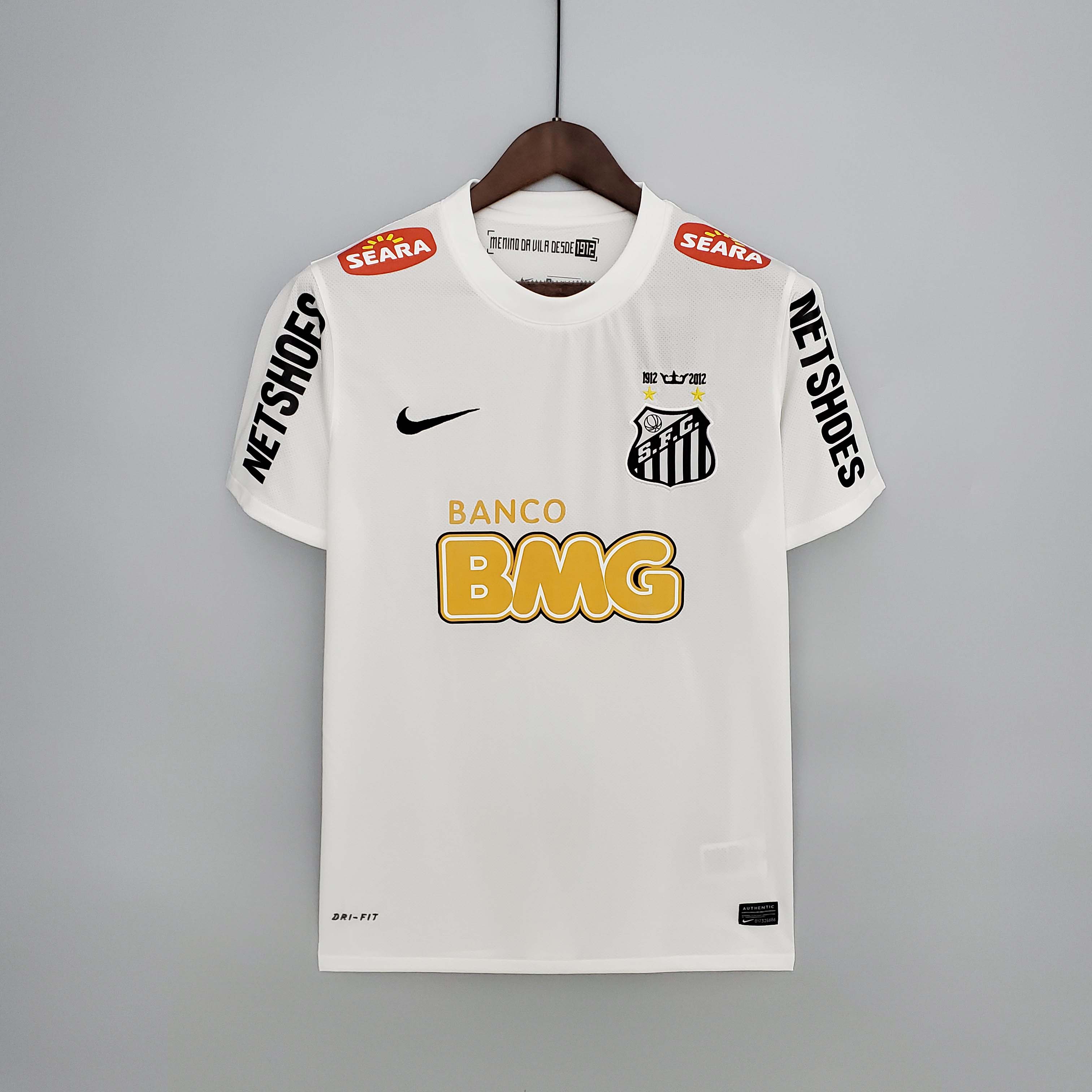 2012 Retro Santos Home Soccer Jersey 1:1 Thai Quality