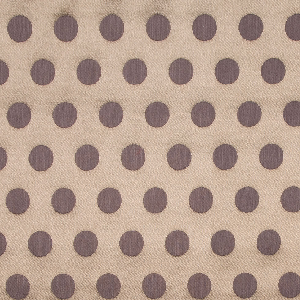 Gold/Chocolate Polka Dots Woven - Joann Fabrics