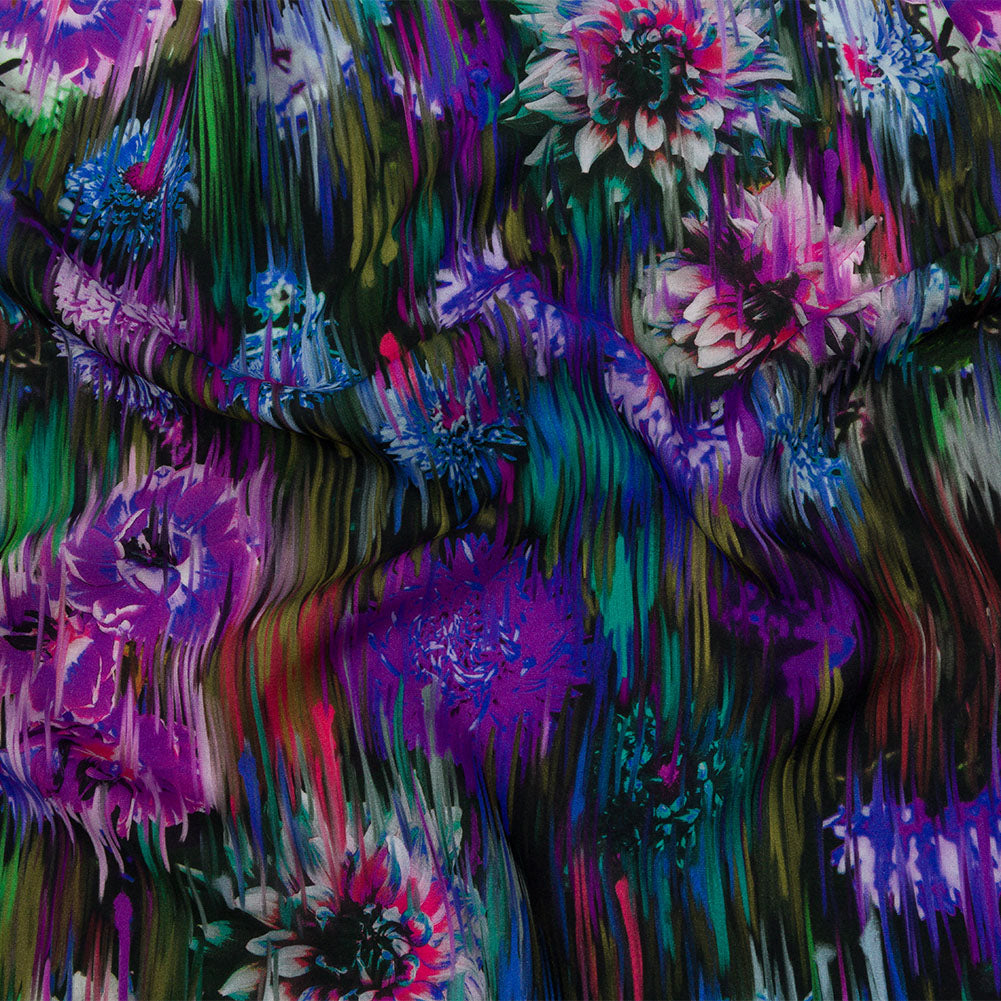 Mood Exclusive Small Chrysanthemum Stream Supple Viscose Woven - Joann Fabrics