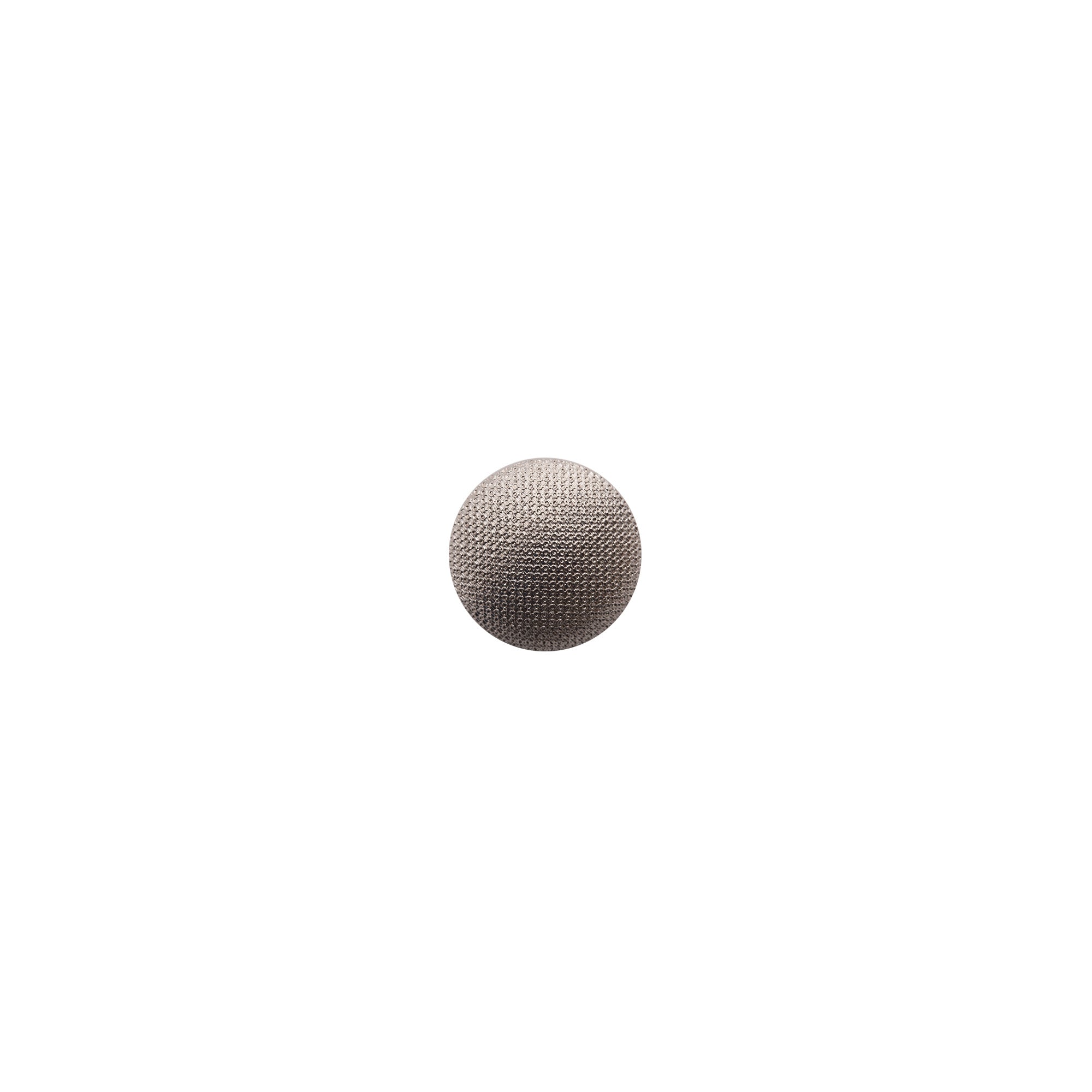 Italian Silver Textured Shank Back Button - 16L/10mm - Joann Fabrics