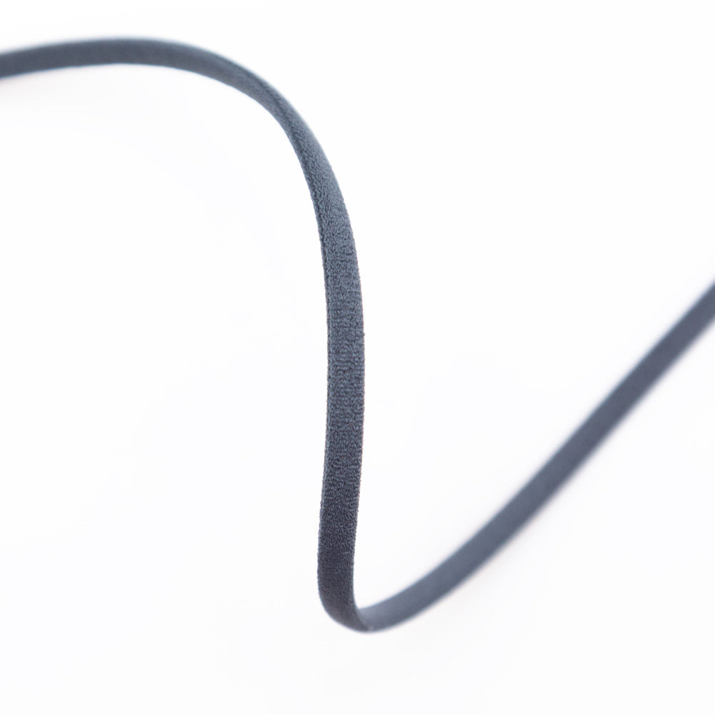 Italian Charcoal Elastic Drawstring - 0.125