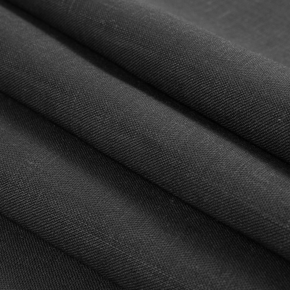 Medium Weight Linen Woven - Black - Grasmere Collection - Joann Fabrics