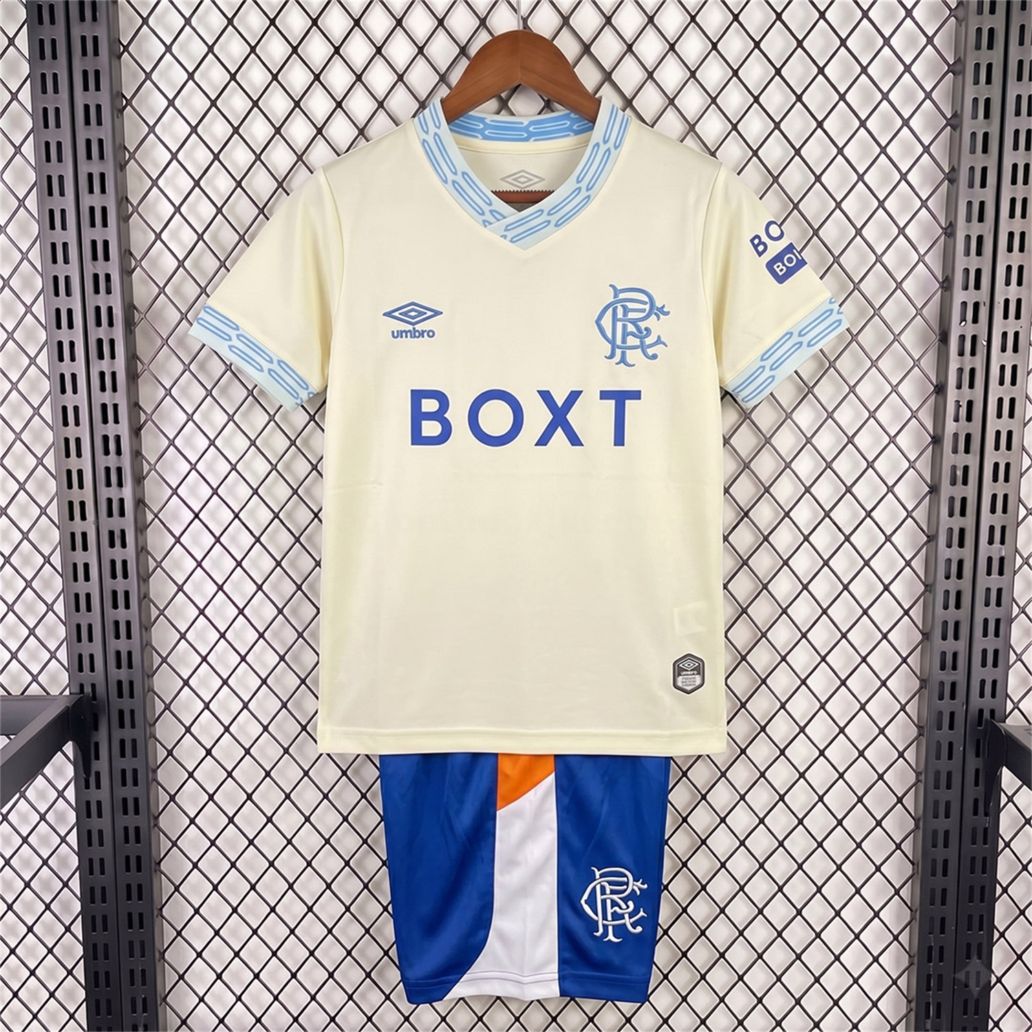 Glasgow Rangers 26-27 Away Kids Kit - UnitedFutballJersey