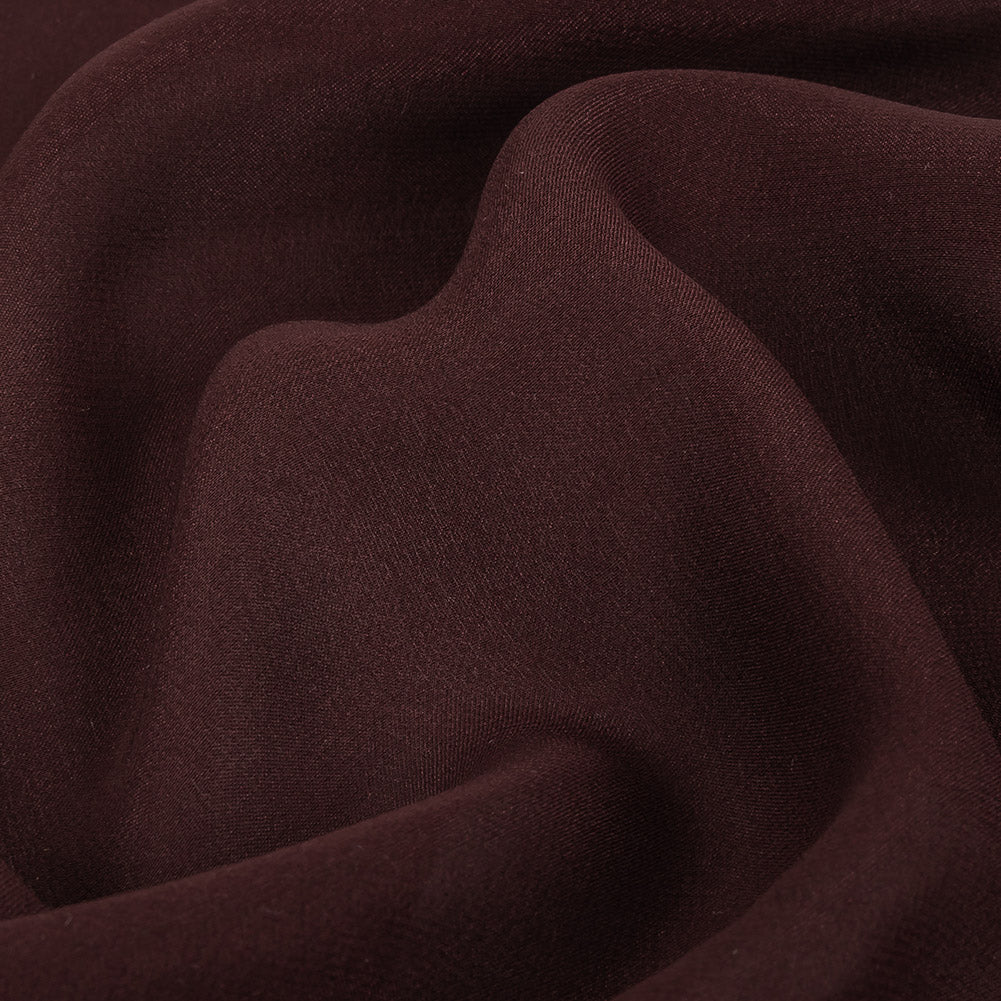 Famous Australian Designer Mahogany Satin-Faced Silk Chiffon - Joann Fabrics