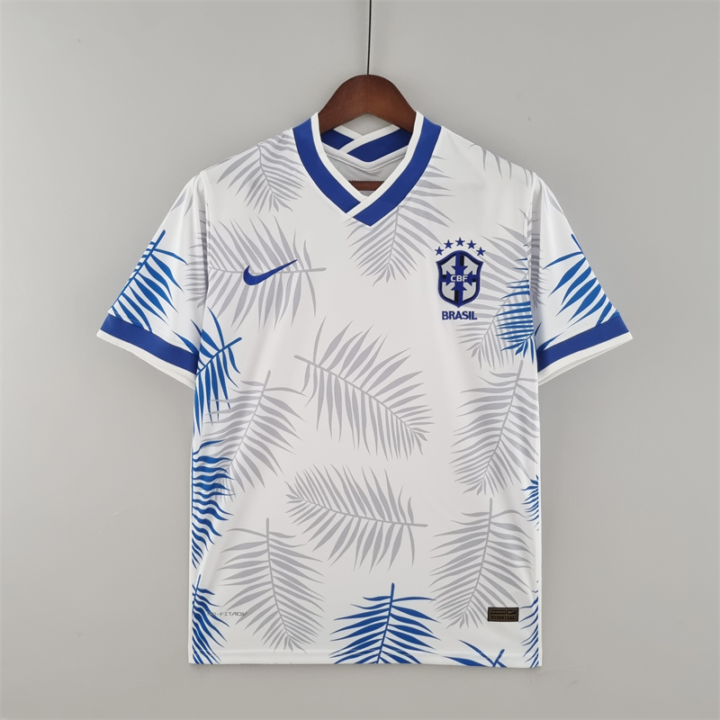 2022 Brazil Classic  White Soccer Jersey 1:1 Thai Quality