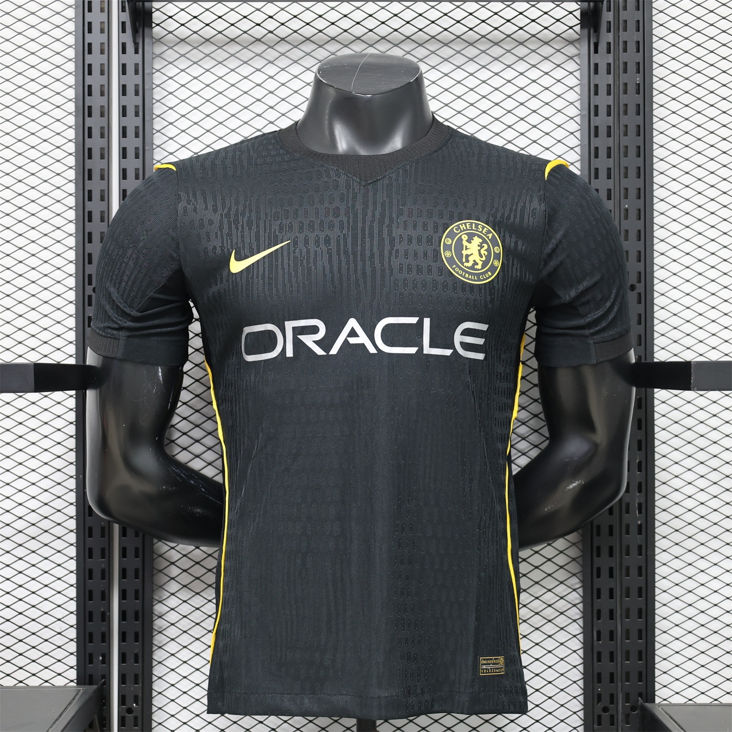 C.H.E.L.S.E.A 25-26 Black Special Jersey - Player Version - UnitedFutballJersey
