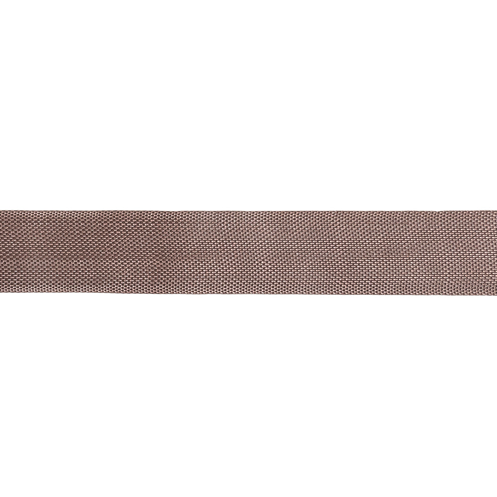 Dusty Mauve Woven Edge Rayon Seam Binding - 0.5