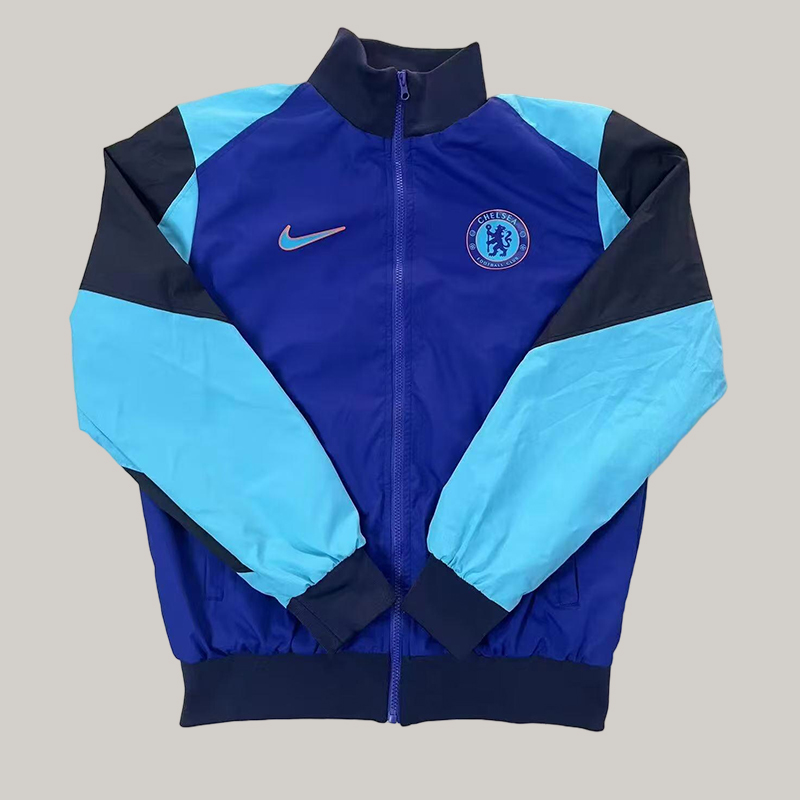 2025 Chelsea Windbreaker Blue Soccer Jersey 1:1 Thai Quality