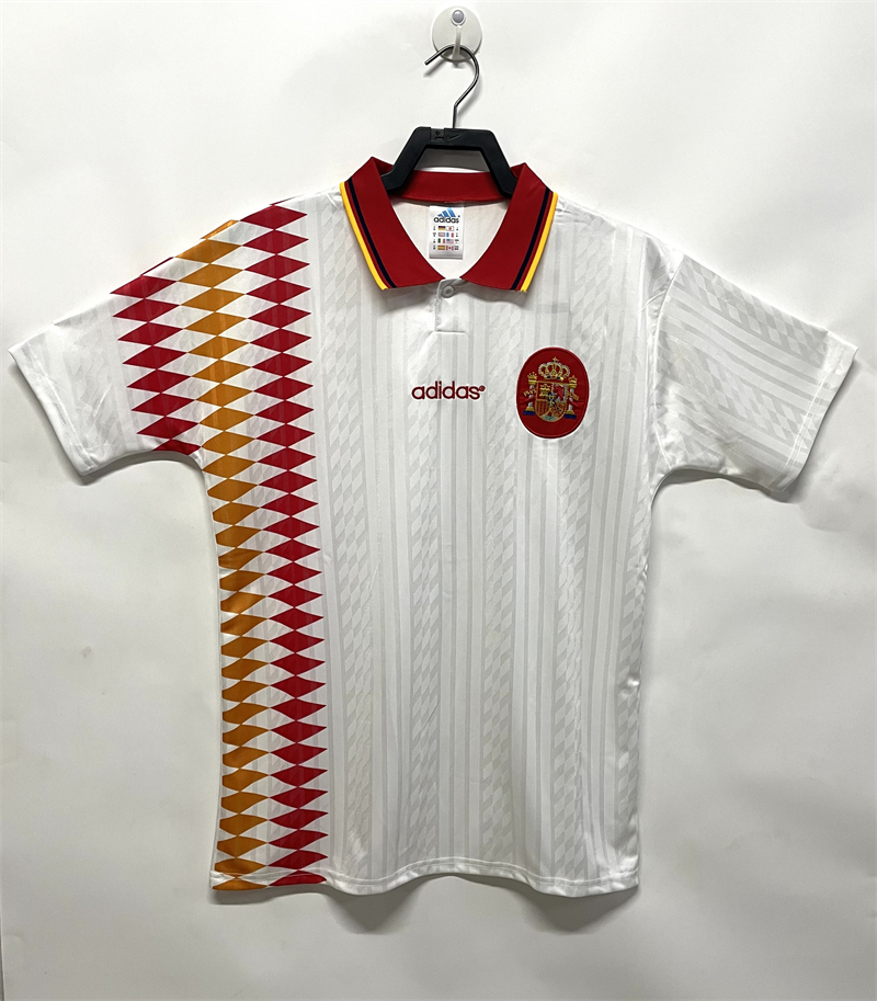 1994 Retro Spain Away Soccer Shirt 1:1 Thai Quality