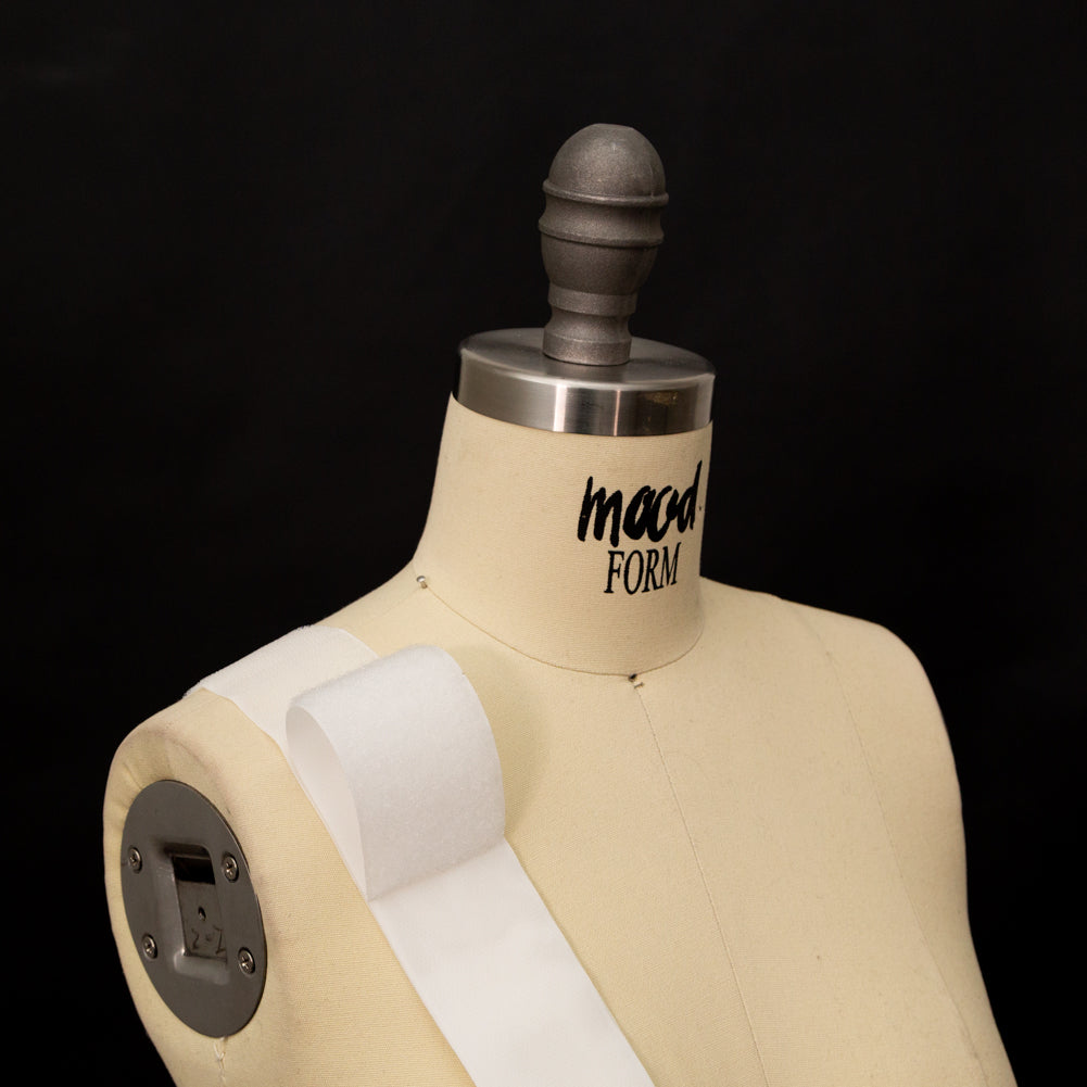 White Sticky Back VELCRO&reg; Brand Fastener - 2