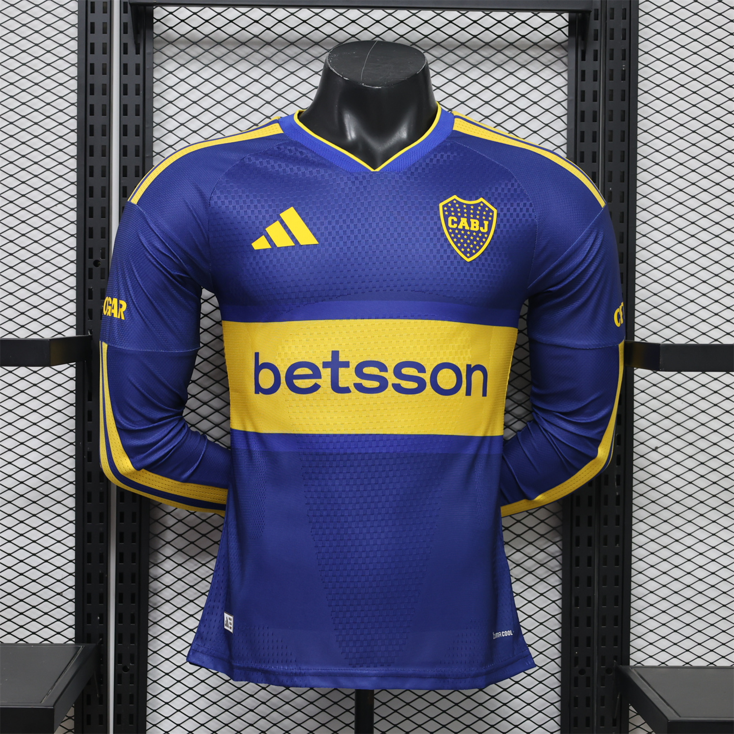 Boca Juniors 26-27 Home Long Sleeves Jersey - Player Version - UnitedFutballJersey