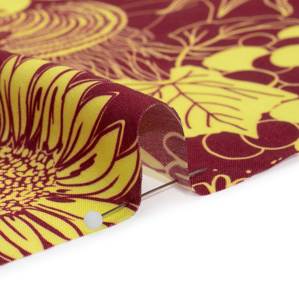 Mood Exclusive Magenta Your Solar Self Viscose Twill - Joann Fabrics