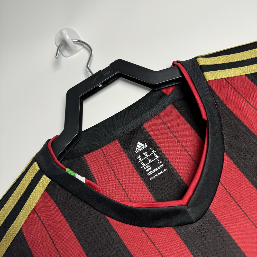 2013/2014 Retro Long Sleeve AC Milan Home Football Shirt 1:1 Thai Quality