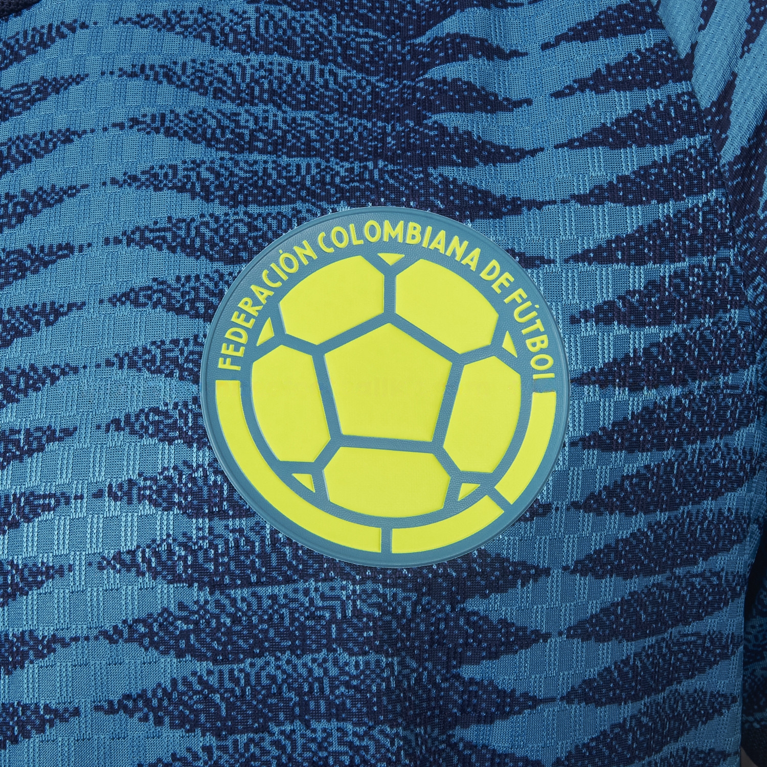 Colombia 2026 Away Blue Jersey - Player Version - UnitedFutballJersey