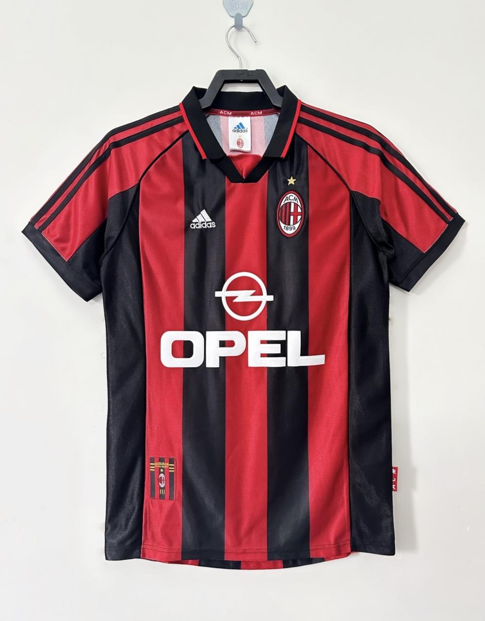 1998-1999 Retro AC Milan Third Home Football Shirt 1:1 Thai Quality