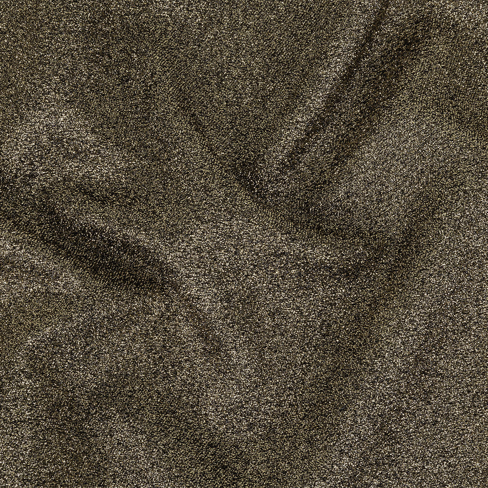 Cygnus Metallic Gold and Black Crinkled Lame Luxury Brocade - Joann Fabrics