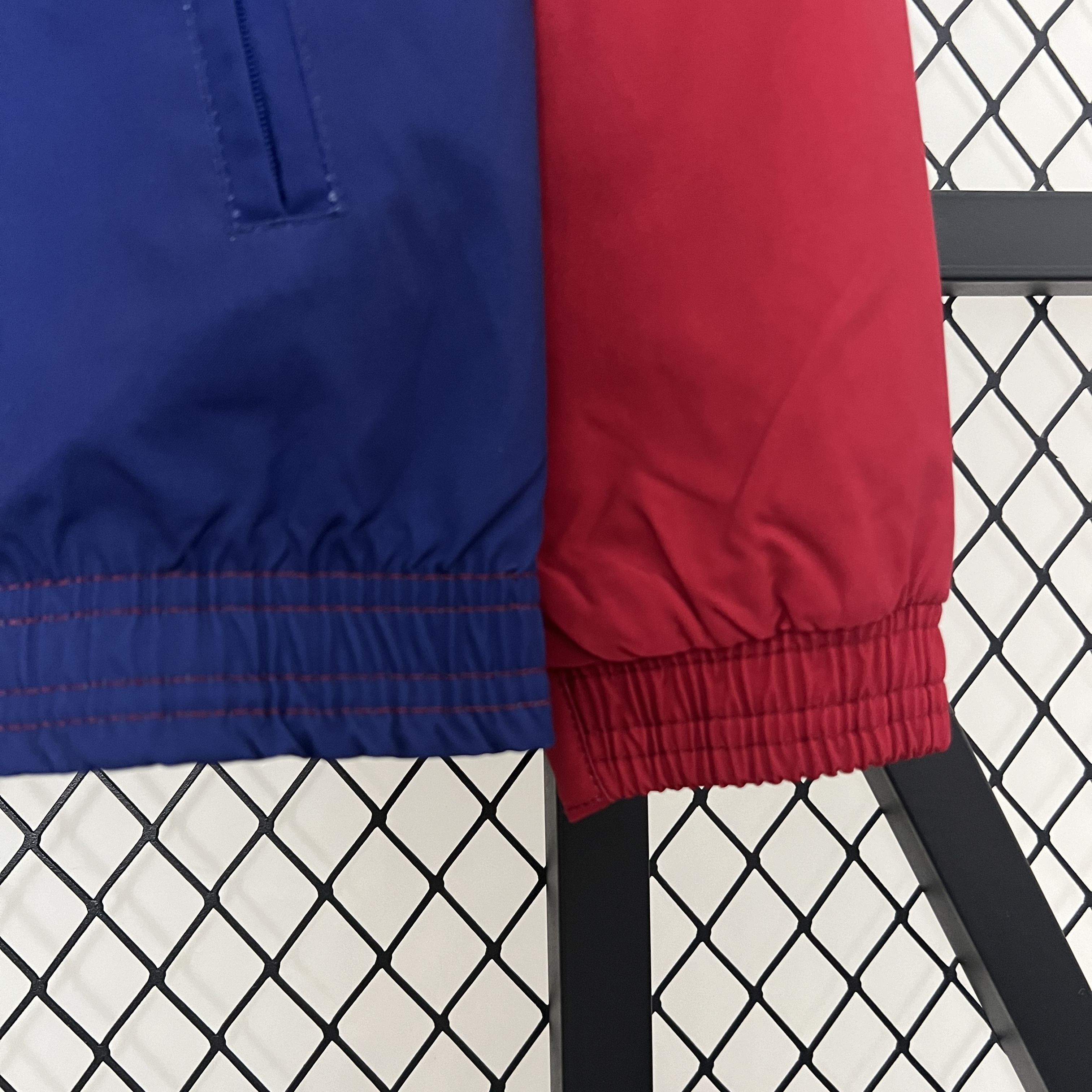 2025/2026 Barcelona Reversible Windbreaker Soccer Jersey 1:1 Thai Quality 06