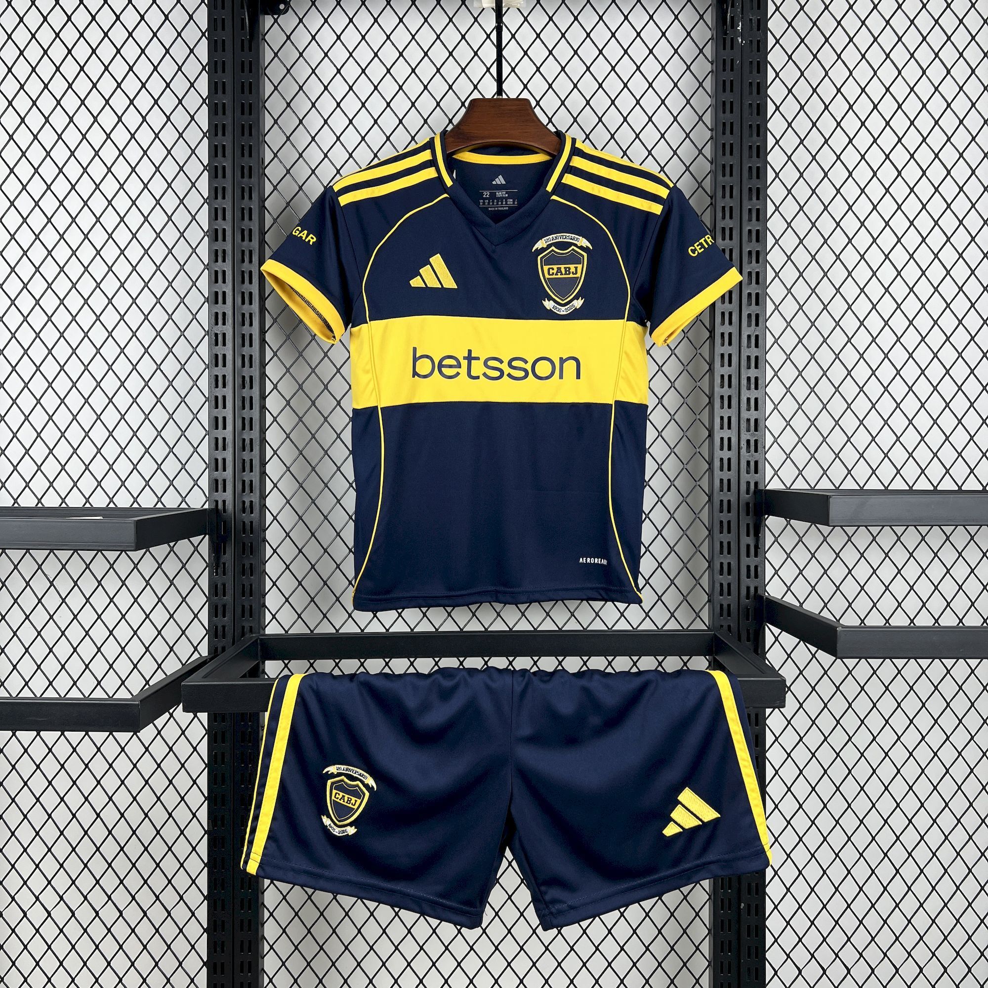 2025/2026 Boca Juniors Home Football Jersey 1:1 Thai Quality Kids Size