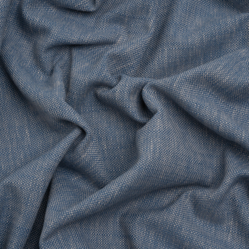 Linen Look Recycled Polyester and Cotton Woven - Denim - British Imported - Joann Fabrics