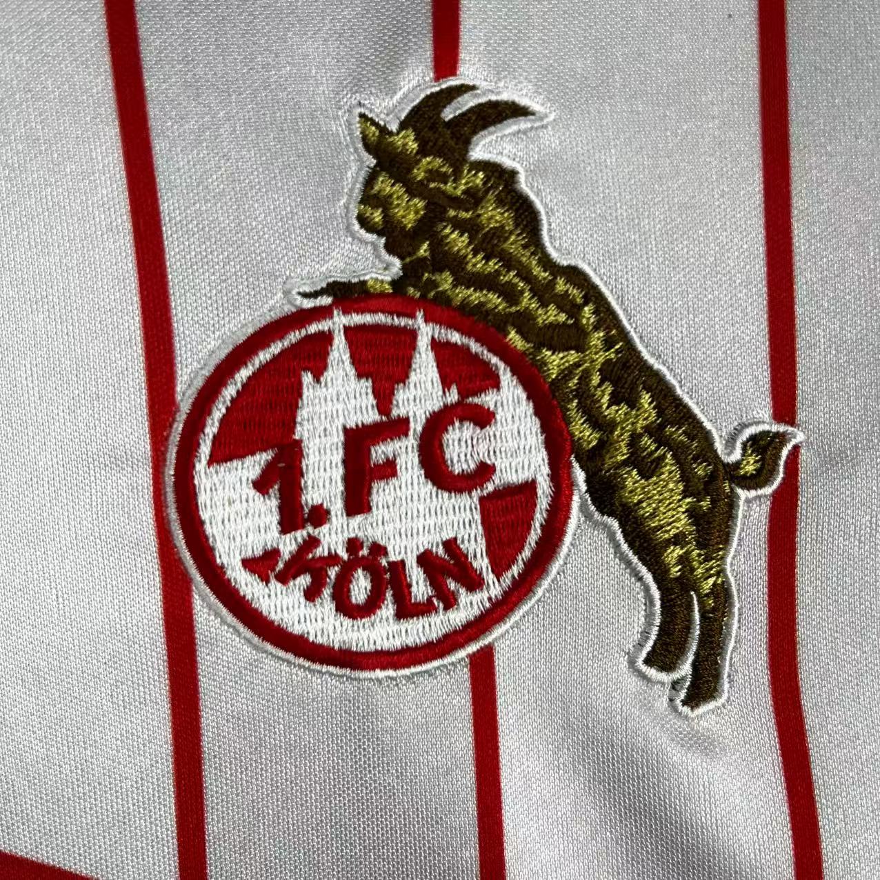 1986/1987 Retro FC Köln Home Football Jersey 1:1 Thai Quality