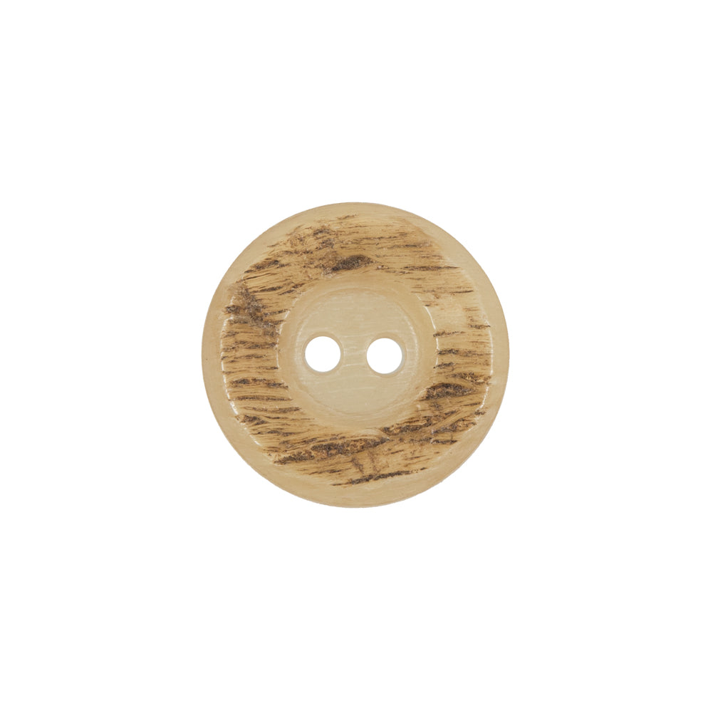 Beige Horn 2-Hole Button - 28L/18mm - Joann Fabrics