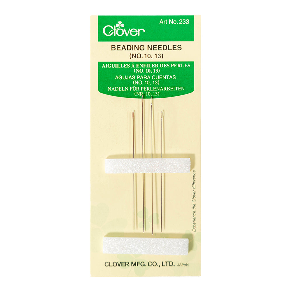 Clover Beading Needles - Sizes 10, 13 - 4 ct - Joann Fabrics