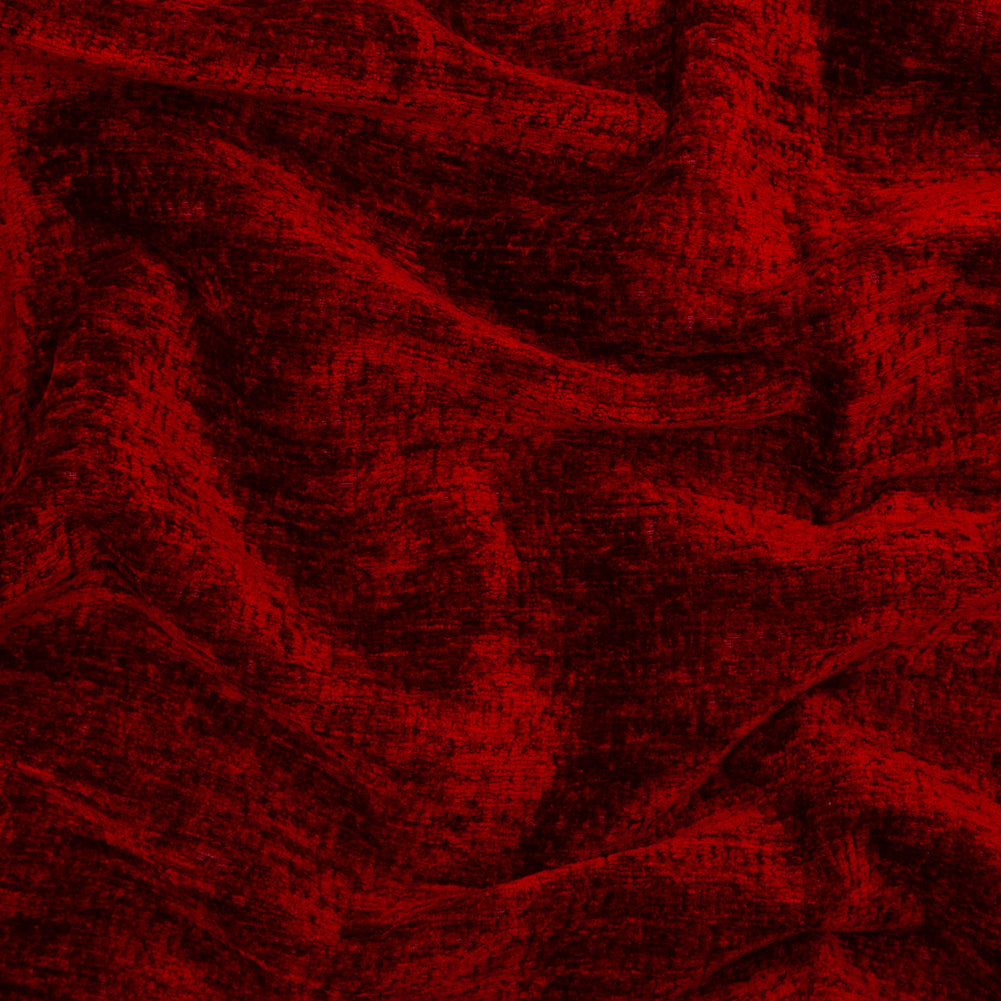 Sinful Red Polyester Upholstery Chenille - Joann Fabrics