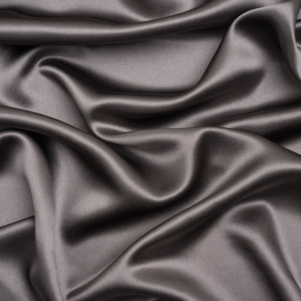 Silk Crepe Back Satin - Dark Silver - Premium Collection - Joann Fabrics