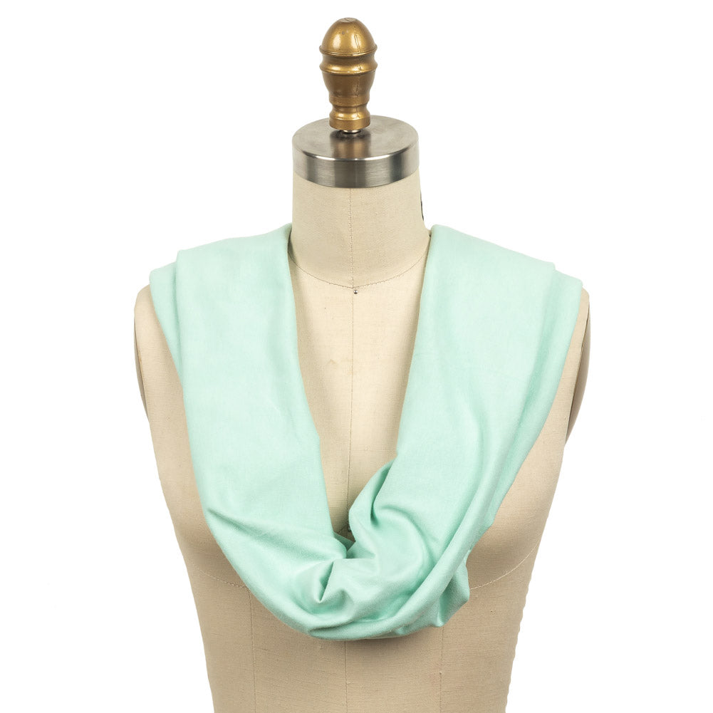 Aqua Tubular Cotton Jersey - Joann Fabrics