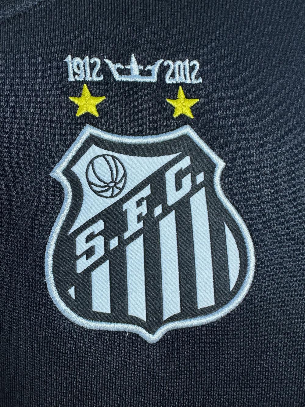 2012/2013 Retro Long Sleeve Santos Away Soccer Jersey 1:1 Thai Quality