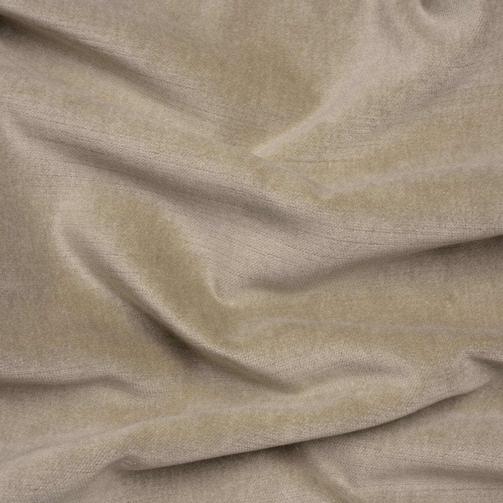 Polyester and Cotton Upholstery Velvet - Pebble - Corry Collection - Joann Fabrics