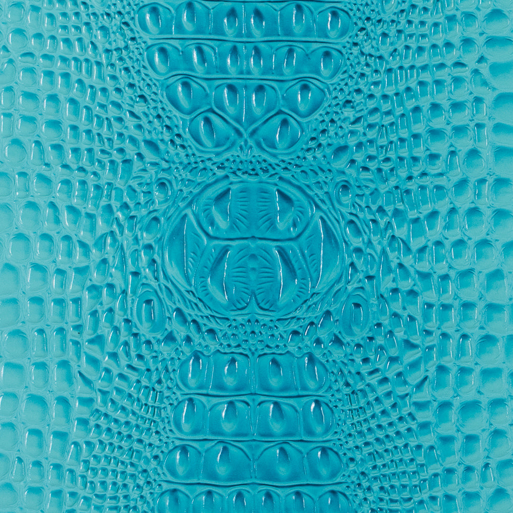 Blue Curacao Crocodile Vinyl - Joann Fabrics