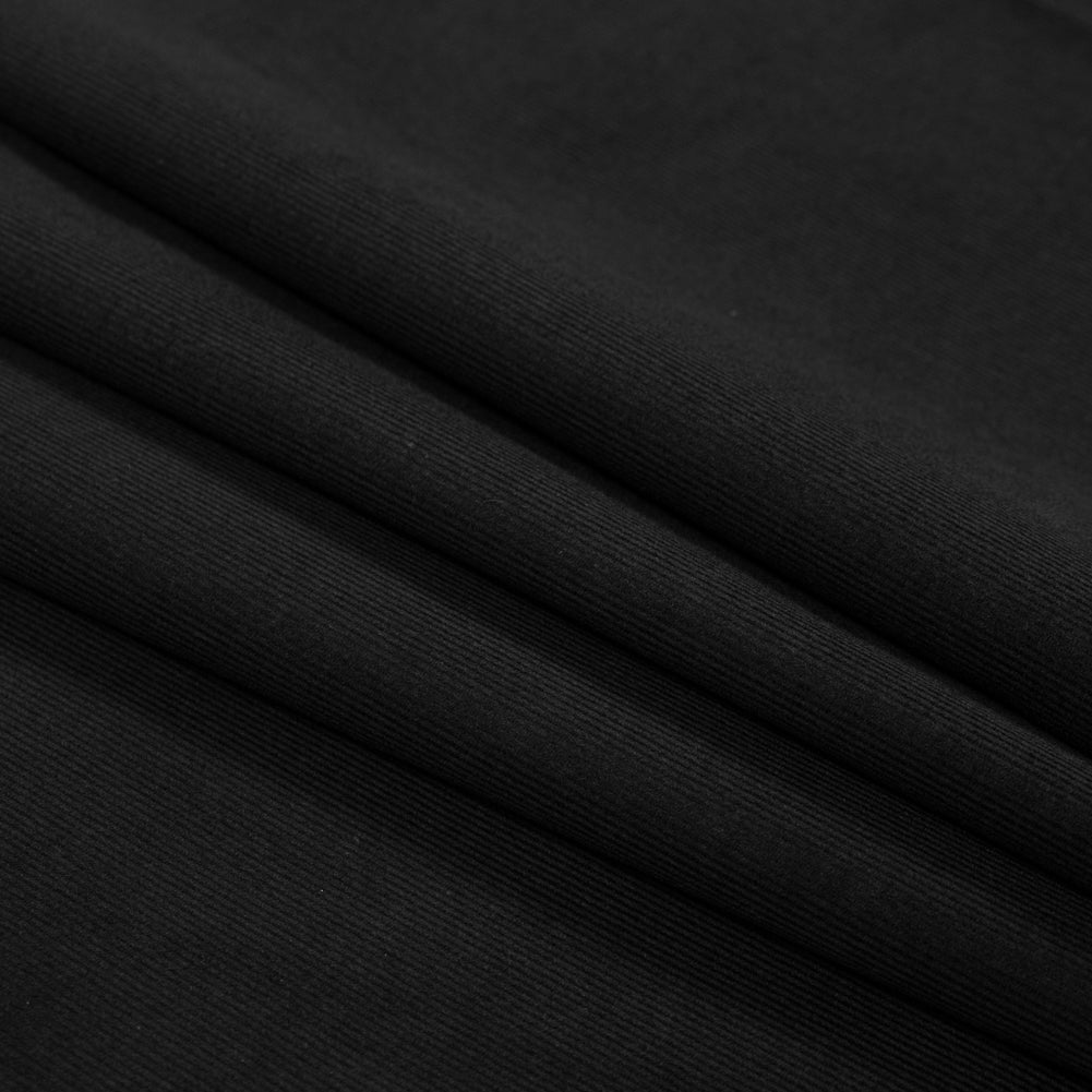 Featherwale Cotton Corduroy - Black - Dawn Collection - Joann Fabrics