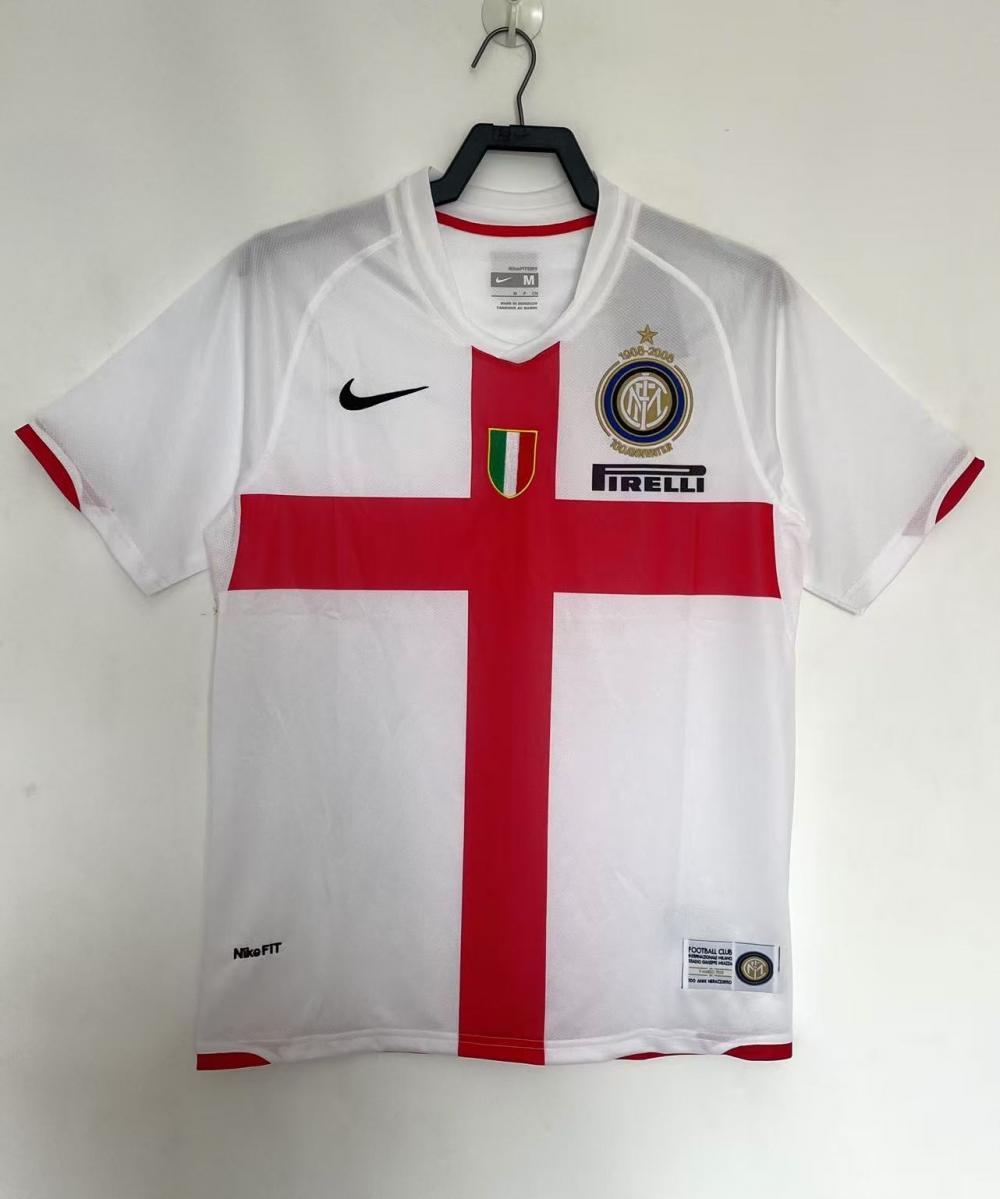 2007/2008 Retro Inter Milan Away Euro Football Jersey 1:1 Thai Quality