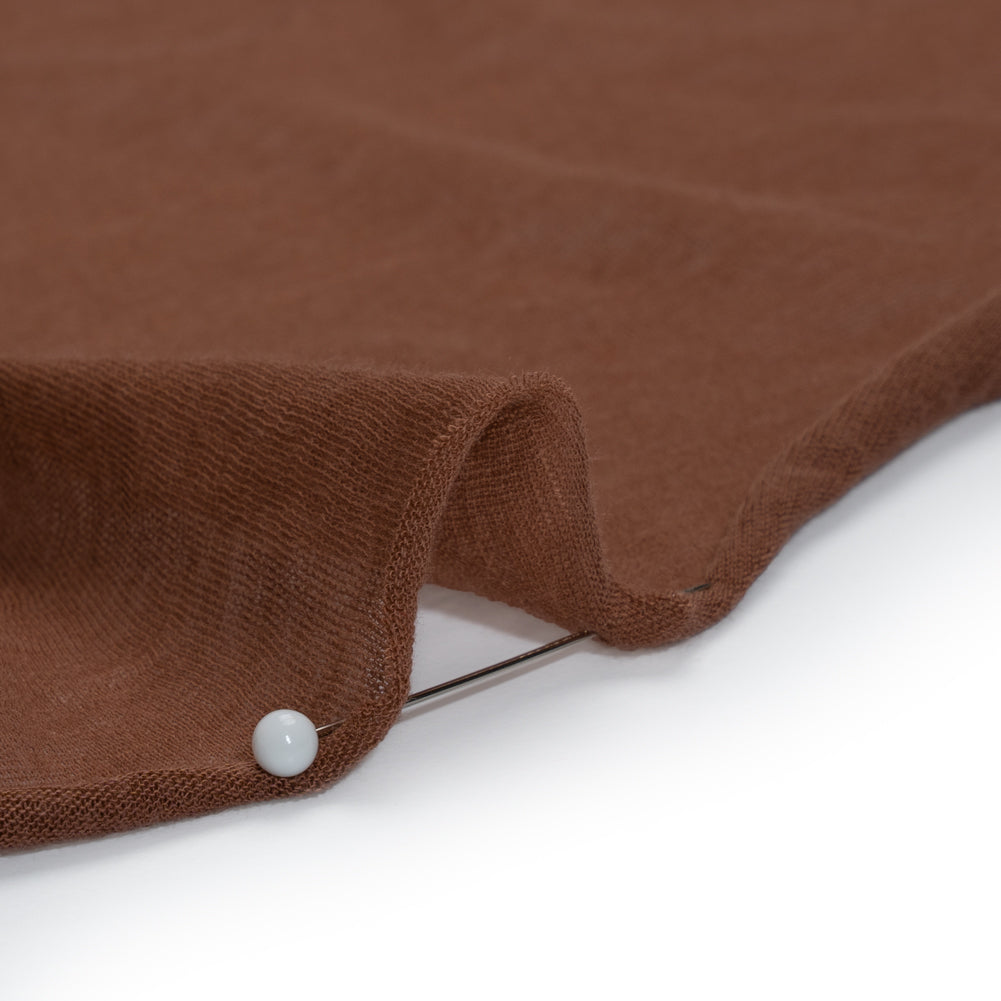 Featherweight Rayon Jersey - Auburn Brown - Designer Deadstock - Joann Fabrics