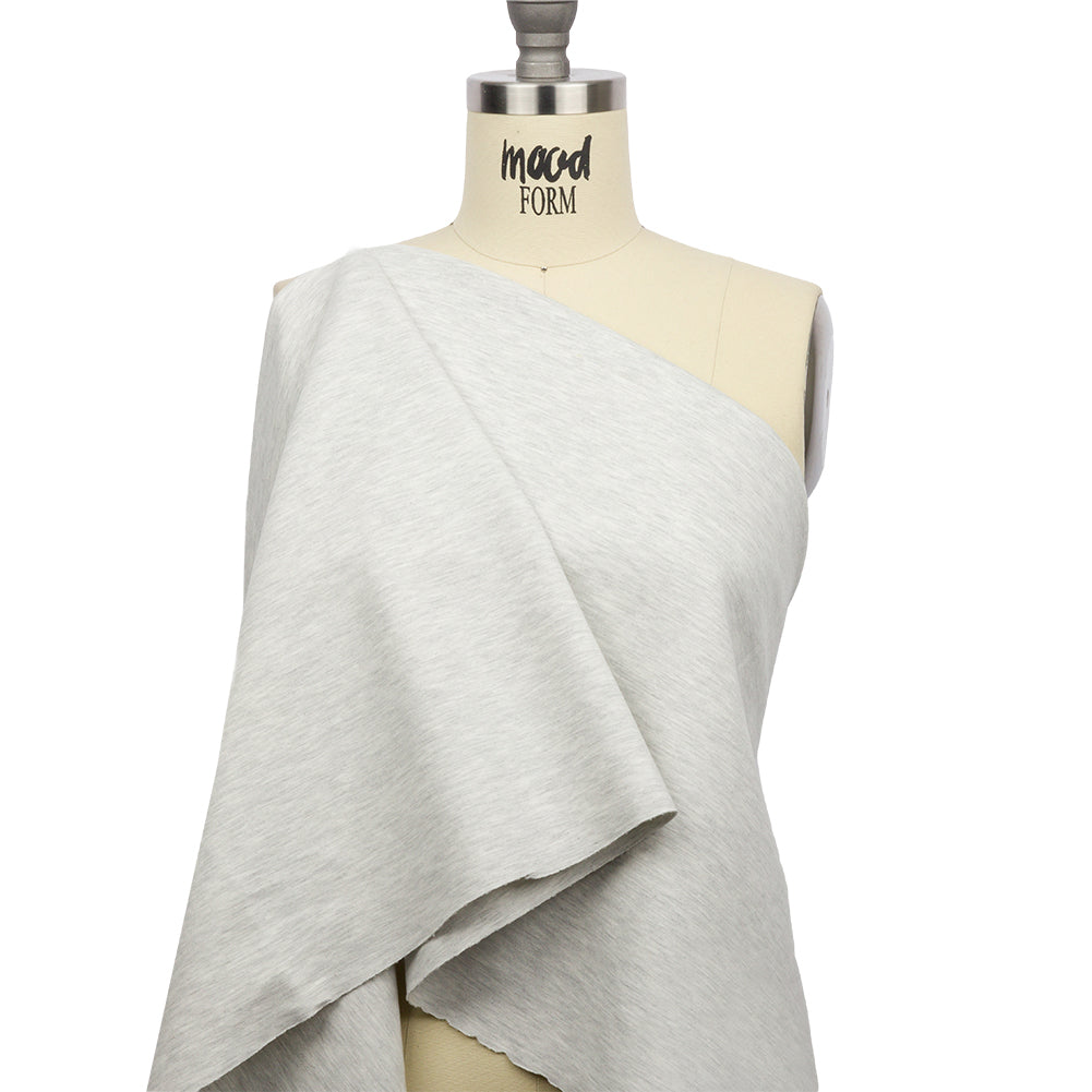 Stretch Ponte Knit - Heathered Gray - Papilio Collection - Joann Fabrics