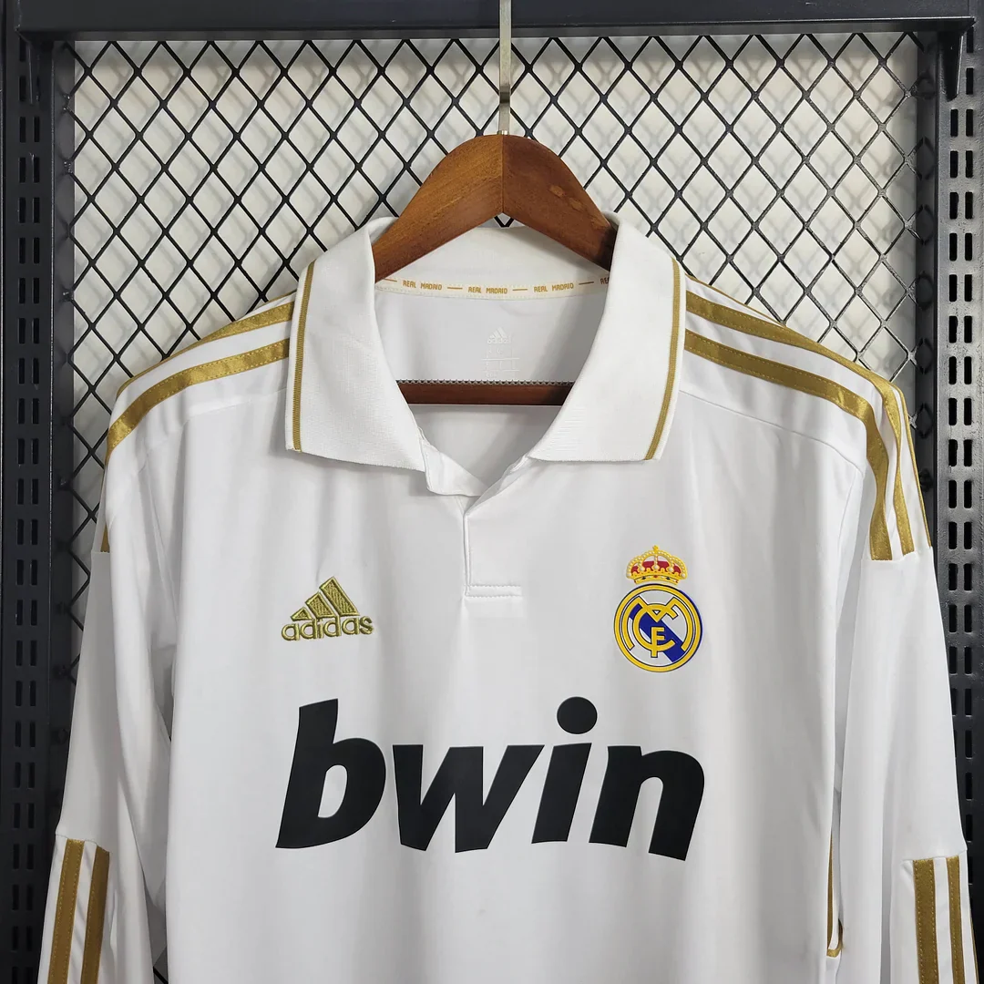 2011/2012 Retro Real Madrid Home Jersey Long Sleeve