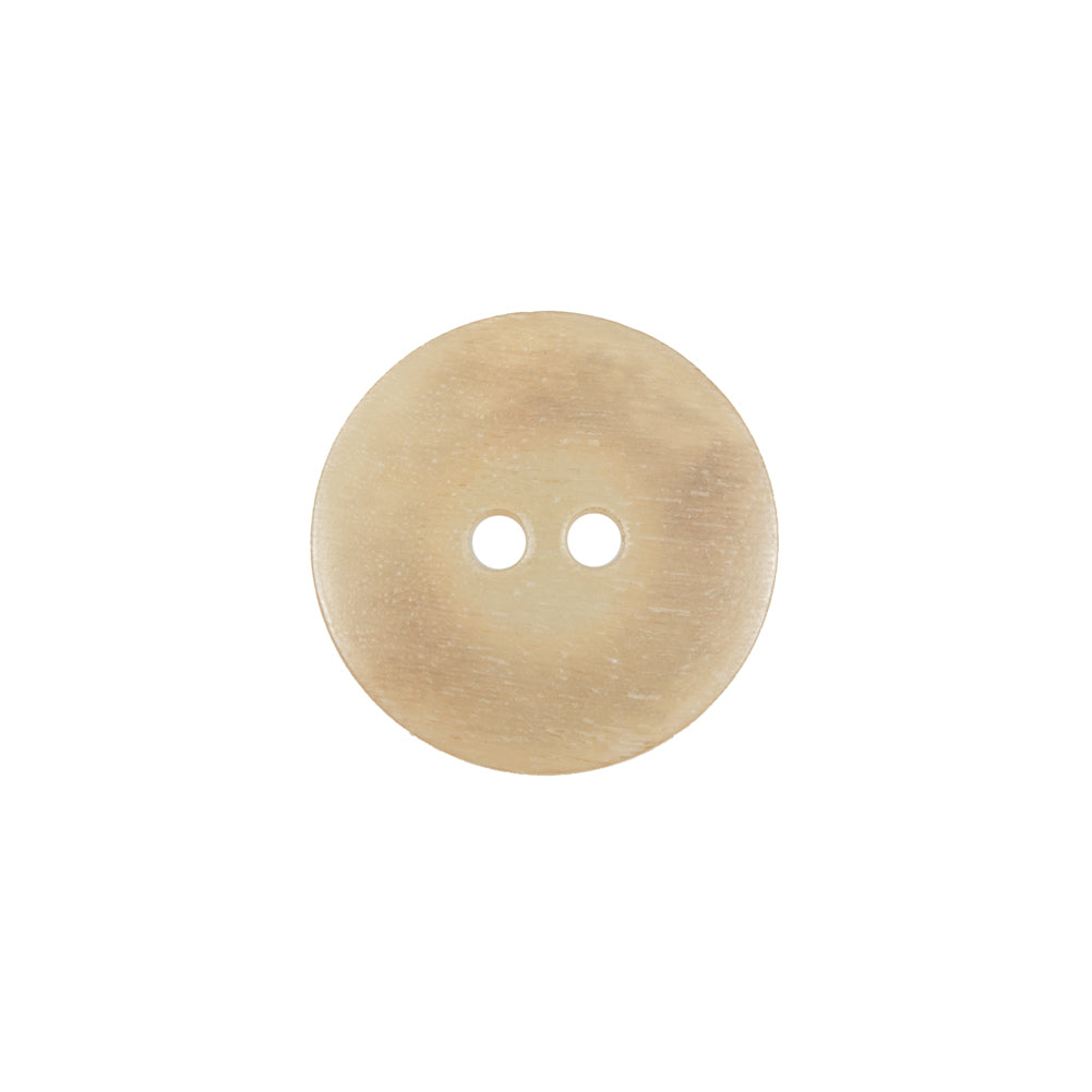 Beige Horn 2-Hole Button - 28L/18mm - Joann Fabrics