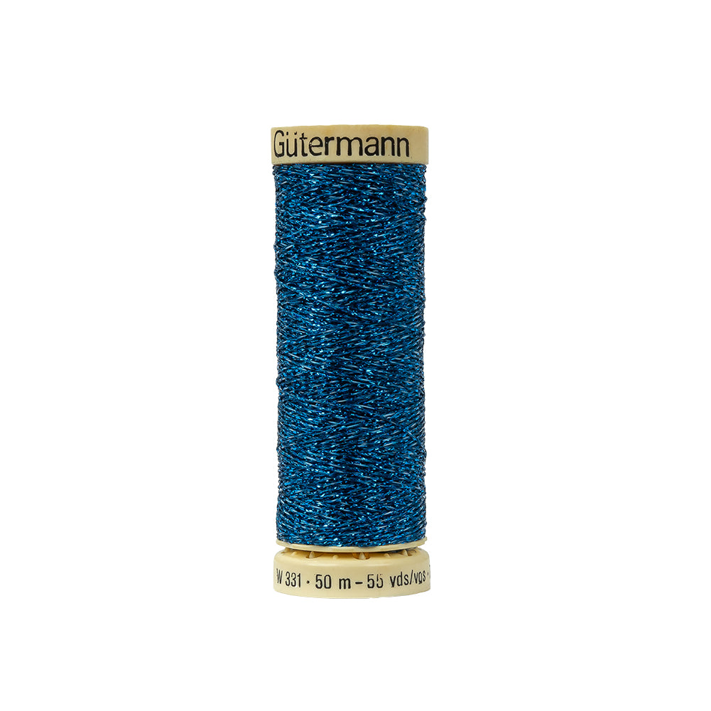 Gutermann Metallic Effect Thread 50m - 315 Cornflower - Joann Fabrics