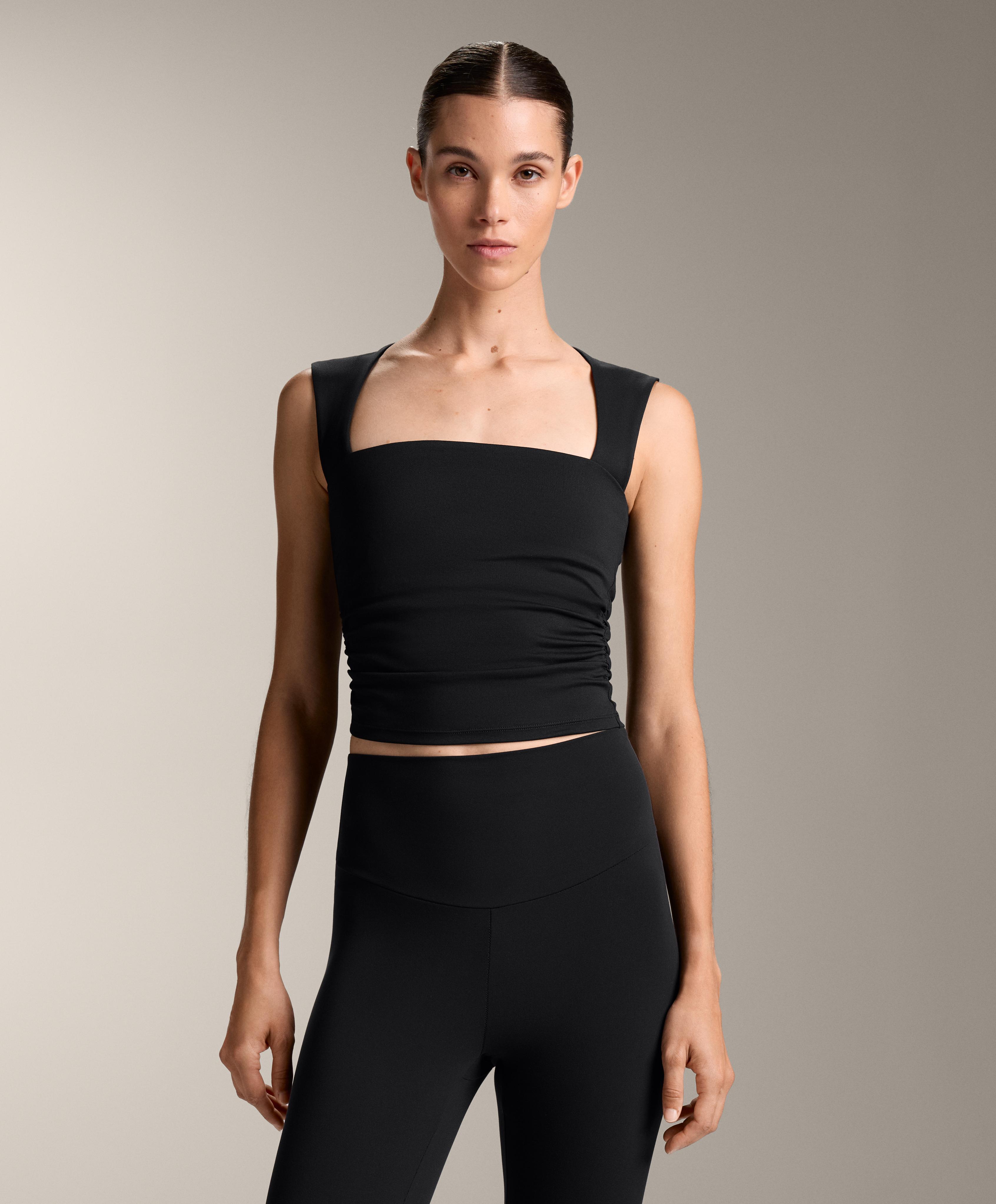 Comfortlux straight neck tank top