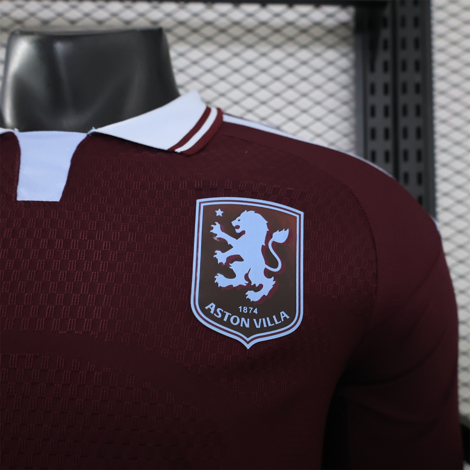 Aston Villa 26-27 Home Long Sleeves Jersey - Player Version - UnitedFutballJersey