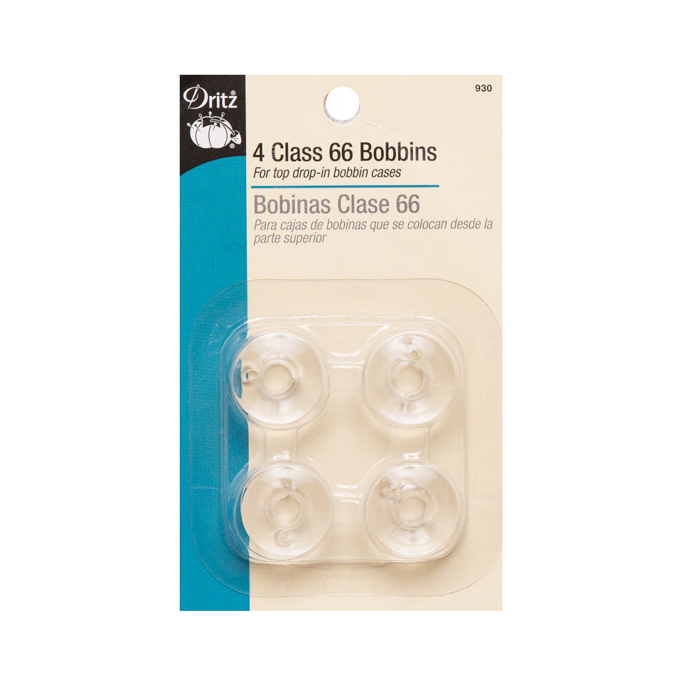 Dritz Class 66 Plastic Bobbins - 4ct - Joann Fabrics