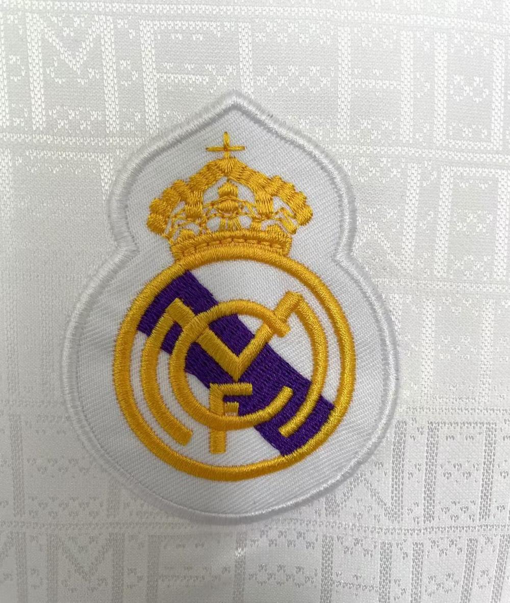 1988-1990 Retro Real Madrid Home Soccer Jersey 1:1 Thai Quality
