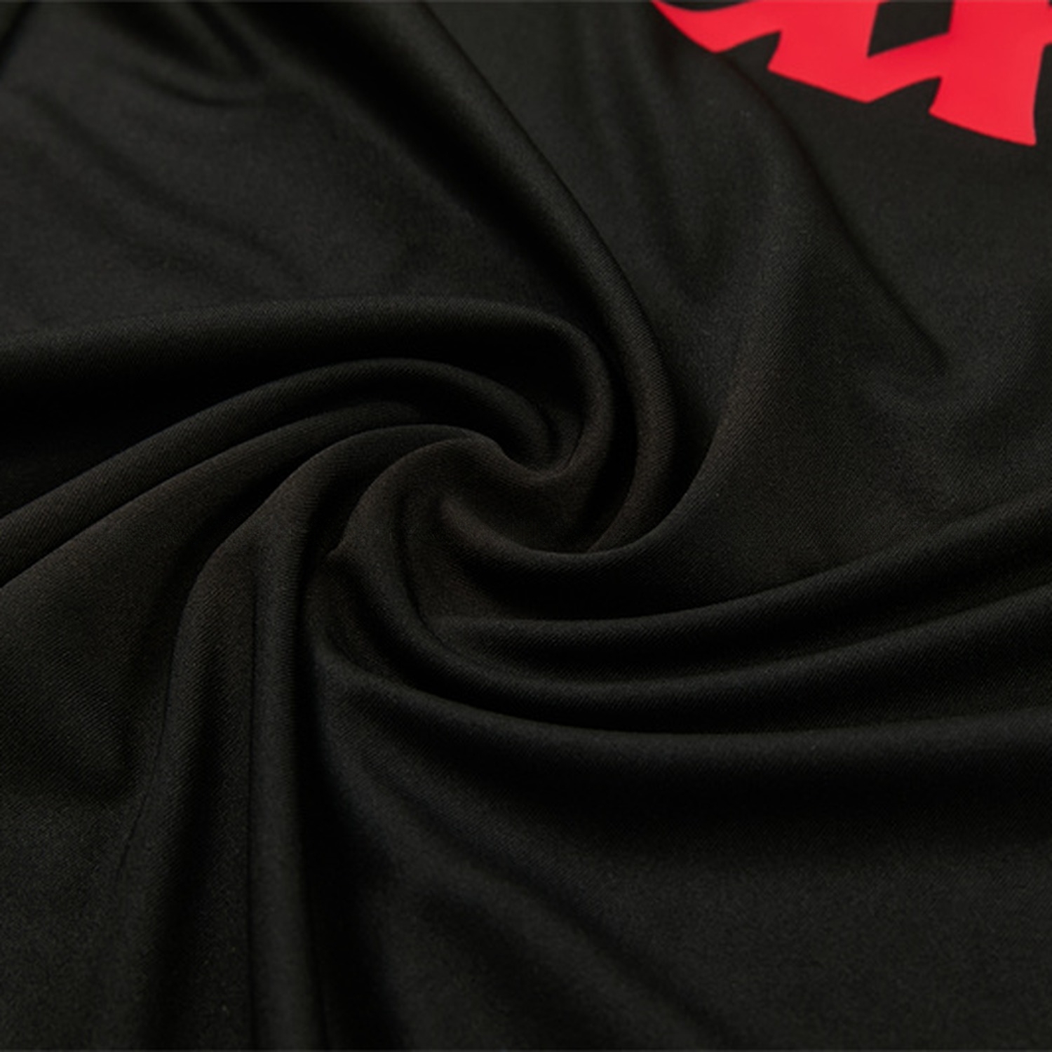 Liver.pool 26-27 Long Sleeve Training Set - Black Top & Black Pants - UnitedFutballJersey