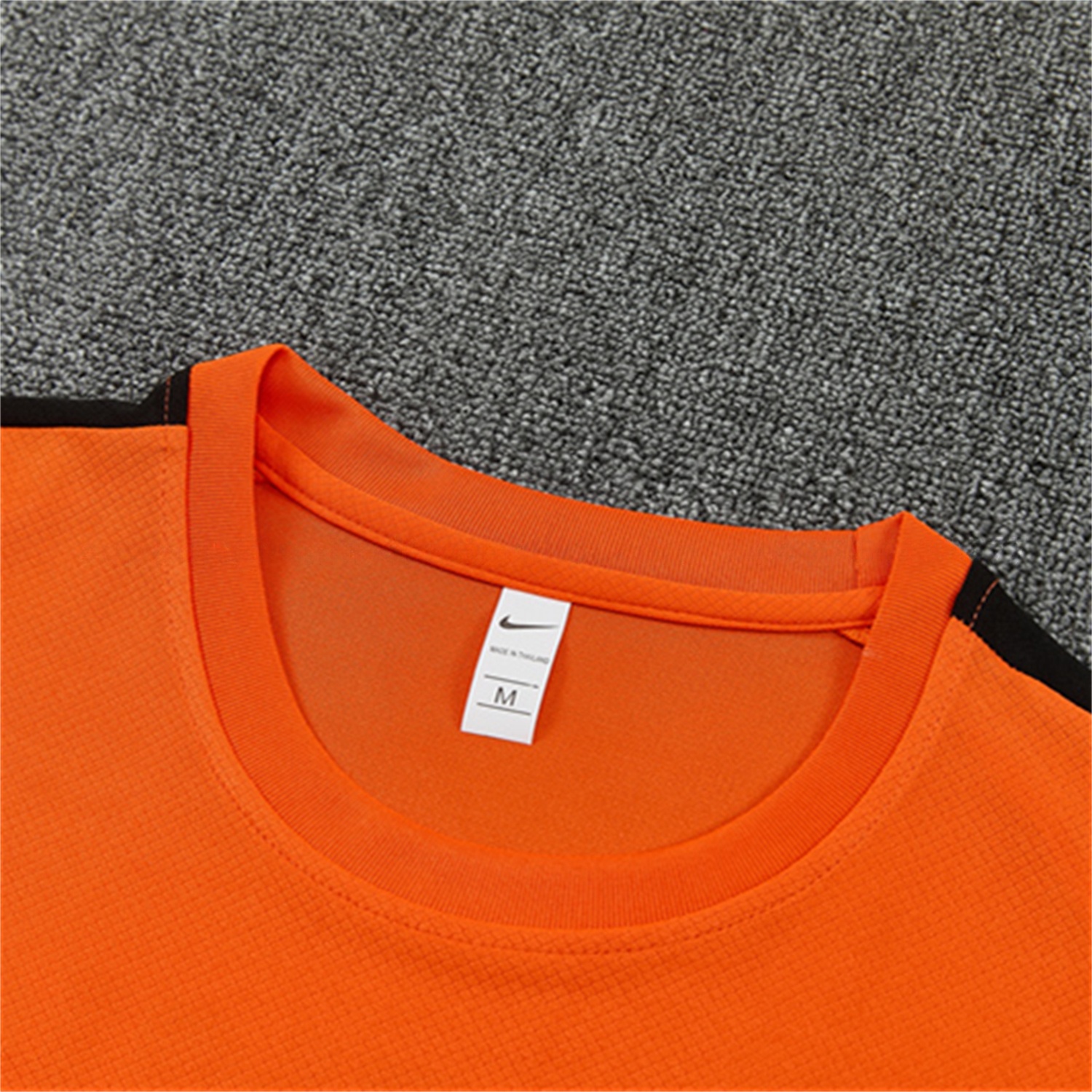 Netherlands 2026 Kids Short-Sleeve Training Set - Orange Top & Black With Orange Accents Pants - UnitedFutballJersey