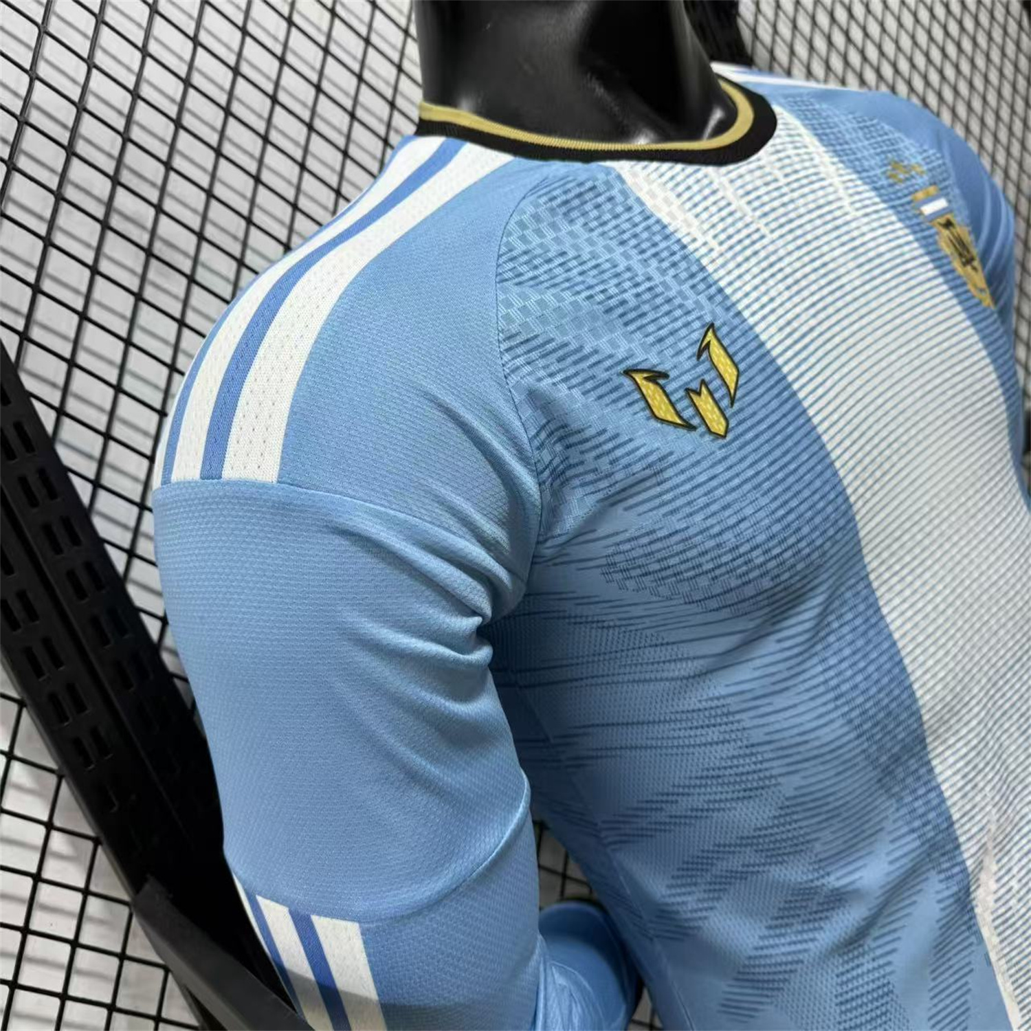 Argentina 2026 Messi Last Match Long Sleeves Special Jersey - Player Version - UnitedFutballJersey