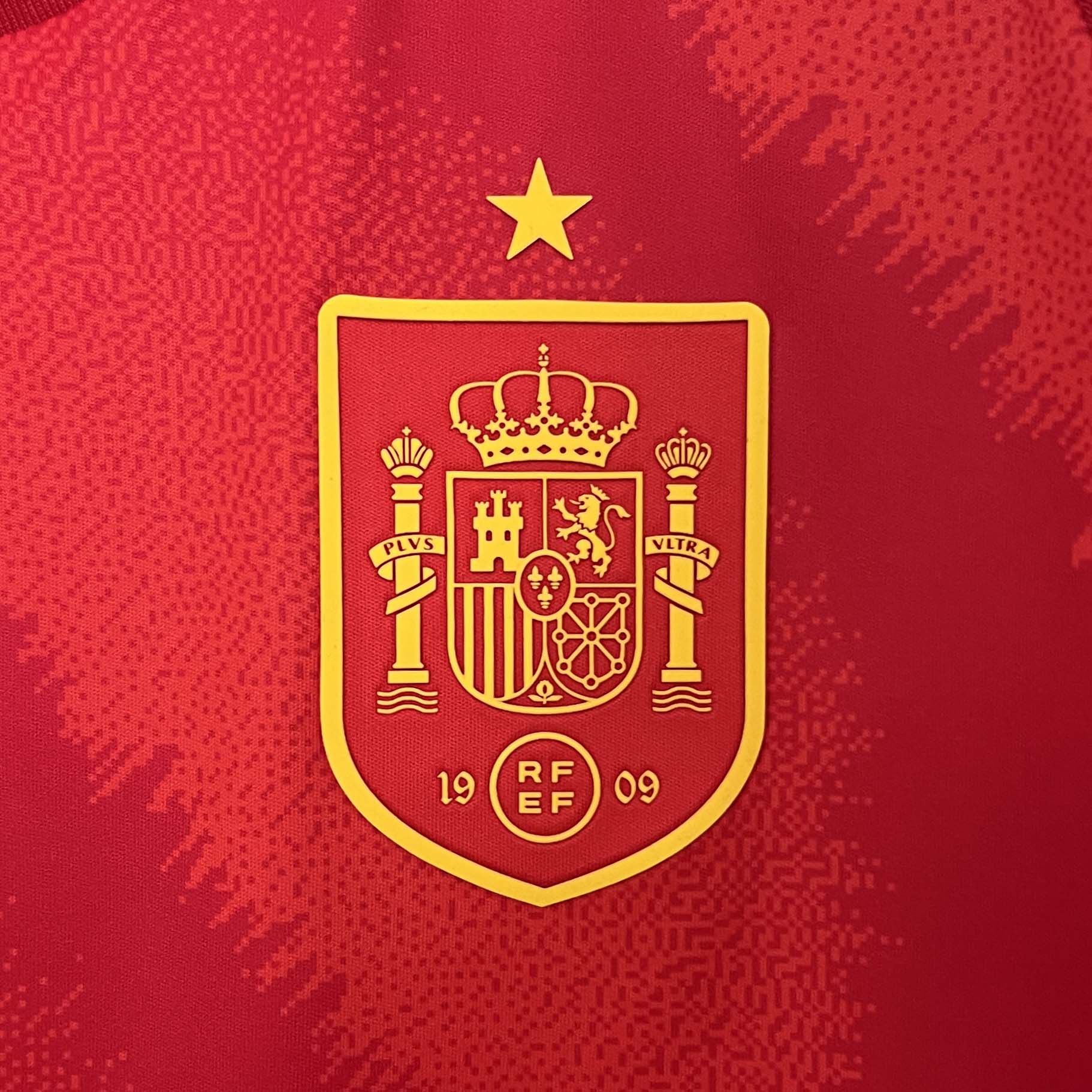 2024 Spain Home Football Shirt 1:1 Thai Quality