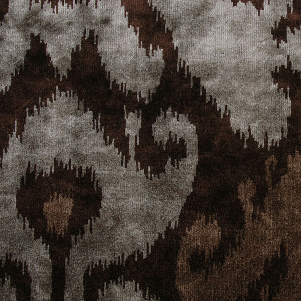 Brown Ikat Velvet - Joann Fabrics