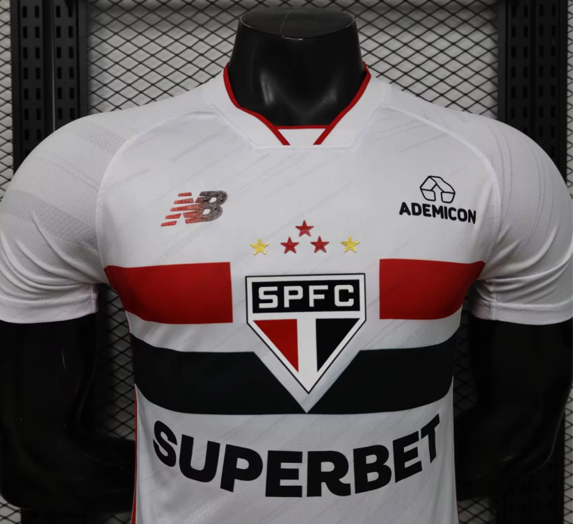 2026/2027 Player Version São Paulo Home Football Jersey 1:1 Thai Quality